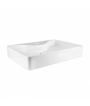 Раковина-чаша Qtap Crow 515х370х120 White с донным клапаном QT0511A064W