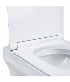 Унитаз подвесной Qtap Cardinal с сиденьем Soft-close QT0433C660HW