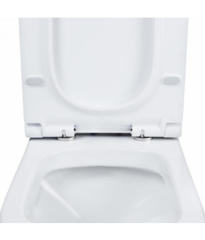Унитаз подвесной Qtap Cardinal с сиденьем Soft-close QT0433C660HW