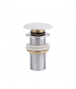 Раковина Qtap Scorpio 505x385x120 White с донным клапаном QT14112202W