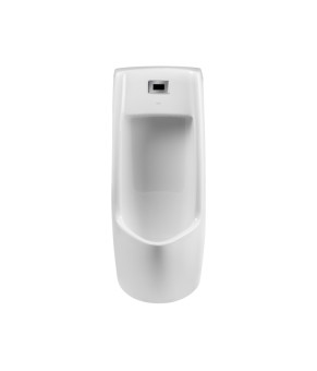 Писсуар напольный Qtap Scorpio с ИК-датчиком автоматического смыва DC 420х350х960 White QT1488U960A01DCW
