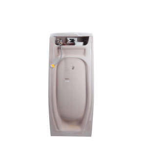 Писсуар напольный Qtap Scorpio с ИК-датчиком автоматического смыва DC 420х350х960 White QT1488U960A01DCW