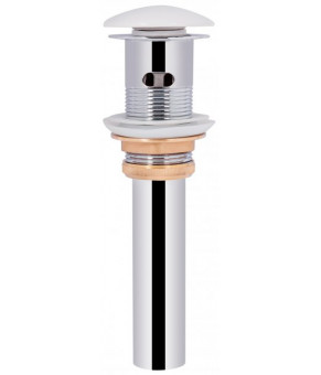 Раковина Qtap Albatross 5H 800х500х210 White с донным клапаном QT01115080HW