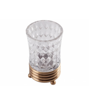 Стакан для зубных щеток Hestia antique Freestand 950A KUGU