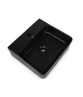 Умывальник черный матовый NEWARC Countertop 5025B-M