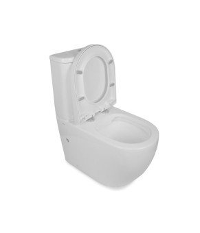 Унітаз-компакт NEWARC Rimless 3822W білий (3822W)