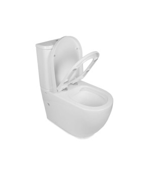 Унітаз-компакт NEWARC Rimless 3822W білий (3822W)