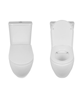 Унітаз-компакт NEWARC Rimless 3822W білий (3822W)