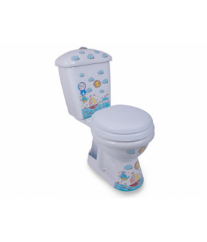 Унитаз-компакт с сиденьем Puf IDEVIT Afacan SETK0504-2106-001-0-1171