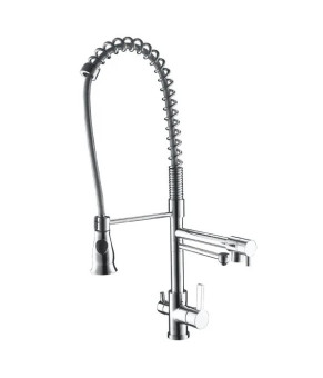 Смеситель для кухни с подключением к фильтру Asignatura Industrial 80545600 с гибким изливом