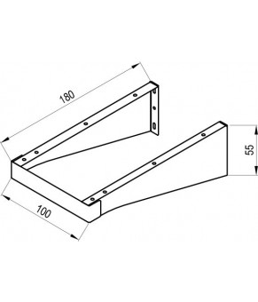 Крепление столешницы Ravak Balance/Comfort 120 X000001375