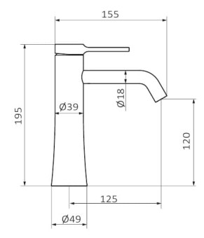 Смеситель GRB Time 47543470