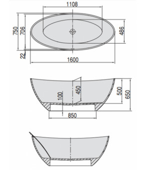 Ванна Hoesch Namur 160х75 4404.013305