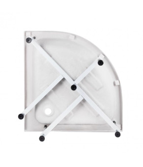 Душевая кабина Lidz Wieza SC80x80.SAT.MID.L, стекло Linie 4 мм