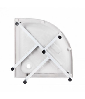 Душевая кабина Lidz Wieza SC90x90.SAT.MID.L, стекло Linie 4 мм