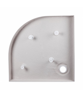 Душевой поддон Qtap Robin 309912W 90x90x12 см + сифон
