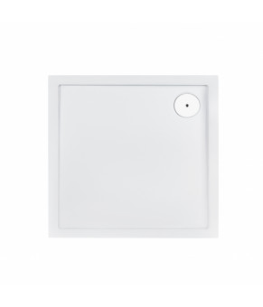 Душевой поддон Qtap Tern 308812W 80x80x12 см + сифон