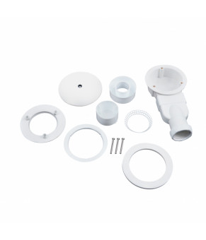 Душевой поддон Qtap Robin 308812W 80x80x12 см + сифон