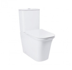 купить недорого Унітаз-компакт Qtap Nando безободковий з сидінням Soft-close QT12221222AW