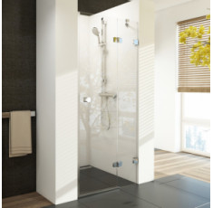 купити недорого Душевые двери Ravak Brilliant BSD2-80 A-R прозрачное стекло 0UP4AA00Z1