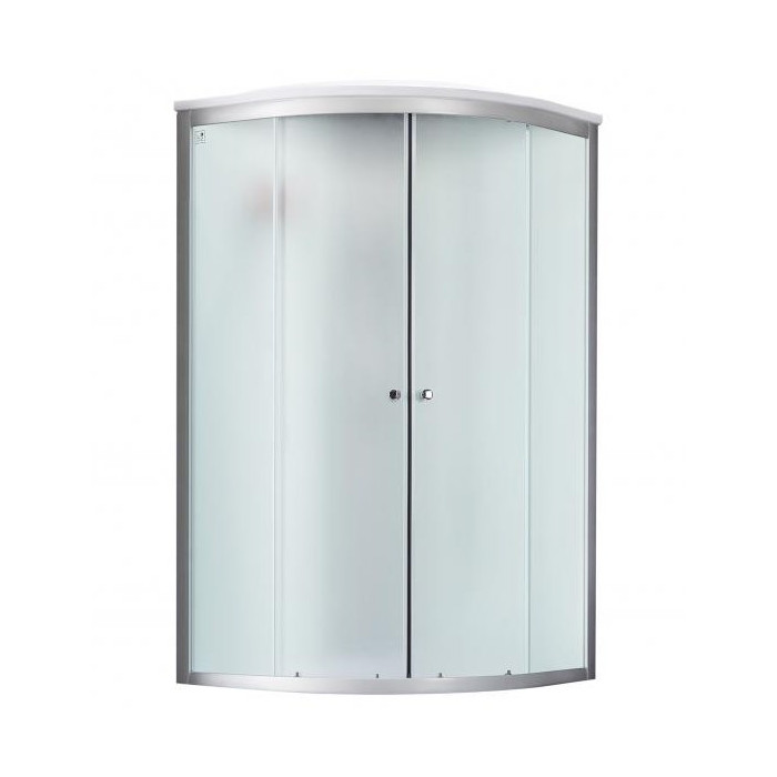 Гидромассажный бокс Lidz Tani SBM90x90.SAT.HIGH.FR, стекло Frost 4 мм без поддона