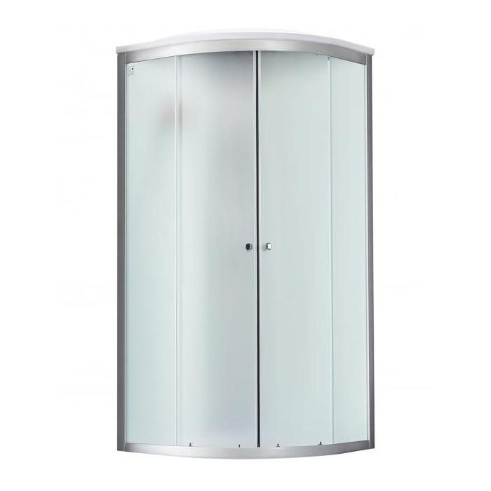Душевой бокс Lidz Tani SB80x80.SAT.LOW.FR, стекло Frost 4 мм без поддона