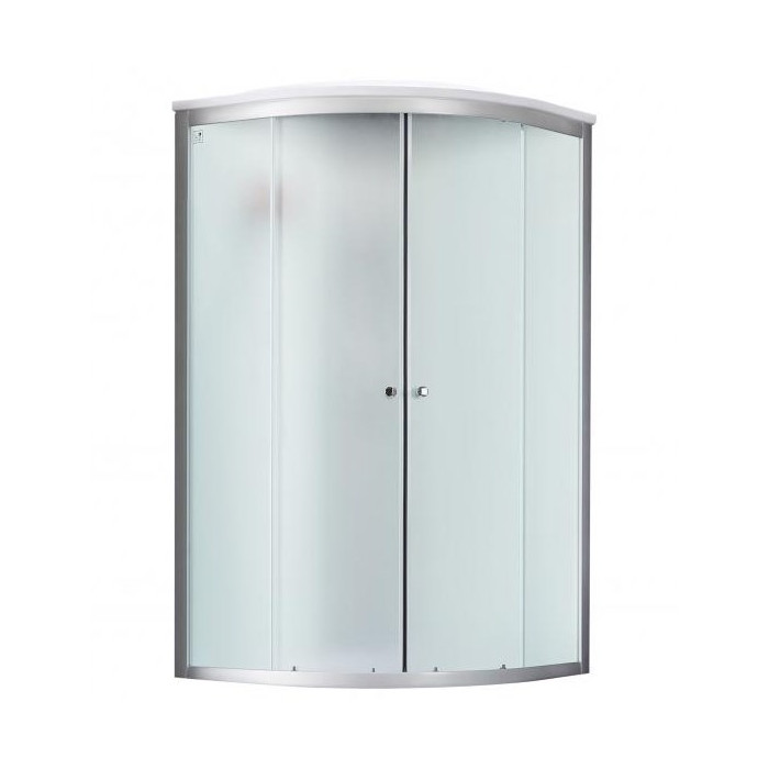 Душевой бокс Lidz Tani SB90x90.SAT.HIGH.FR, стекло Frost 4 мм без поддона