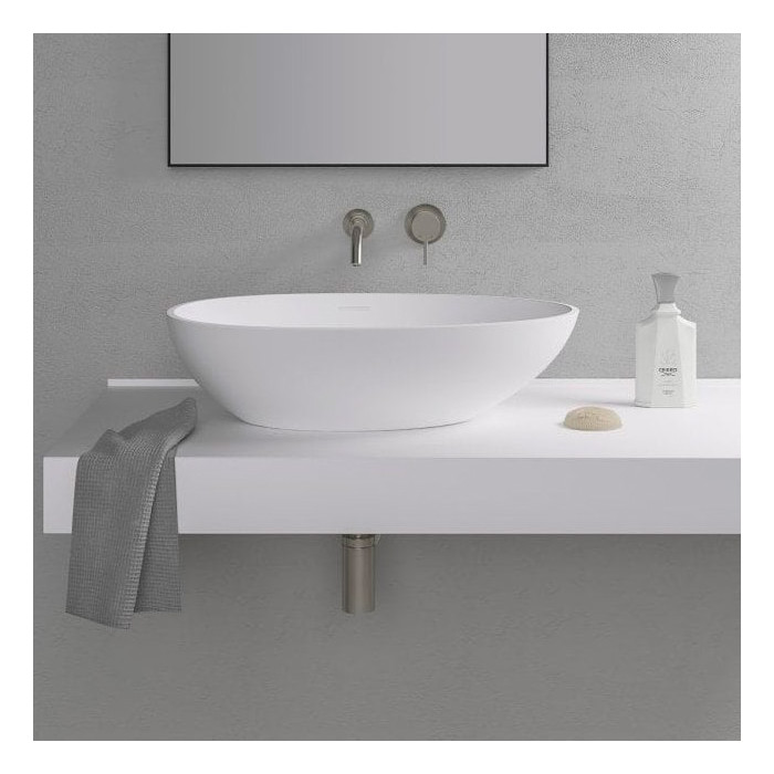 Раковина накладна iStone Bath Moira WD38388F8 white matt