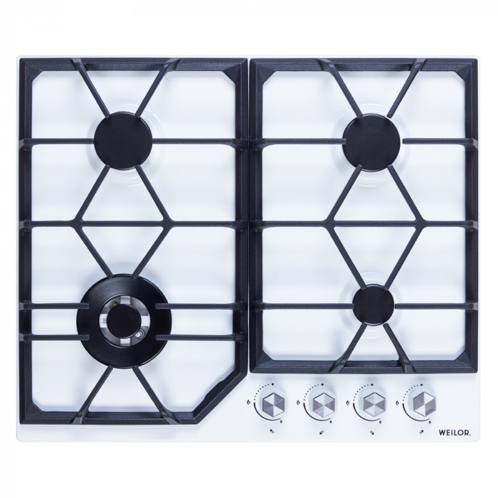 Поверхня газова на металі WEILOR GM W604 WH