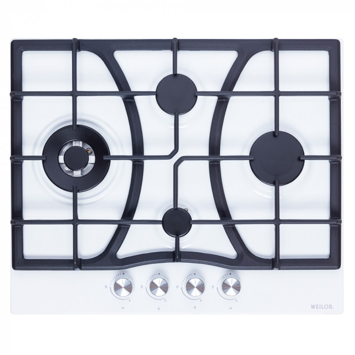 Поверхня газова на металі WEILOR GM W614 WH