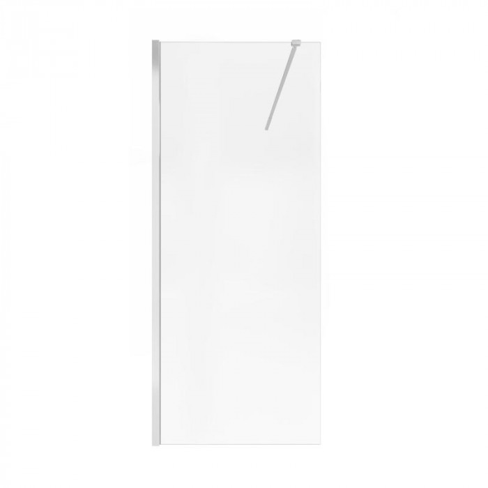 Душевая перегородка Qtap Walk-In Standard CRM209.C8 90х200 см, стекло Clear 8 мм, CalcLess (SD00045303)