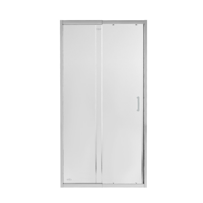 Душевые двери в нишу Qtap Taurus CRM209-1.C6 90-100x200 см, Clear 6 мм, CalcLess (CRM209-1.C6)