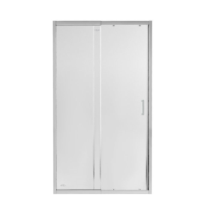 Душевая дверь в нишу Qtap Taurus CRM201-11.C6 110-120x200 см, стекло Clear 6 мм, CalcLess (SD00045296)