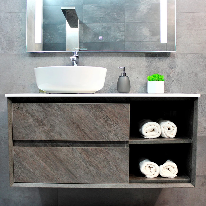 Тумба с раковиной REXON Terra RX191MS/100 Moorstone
