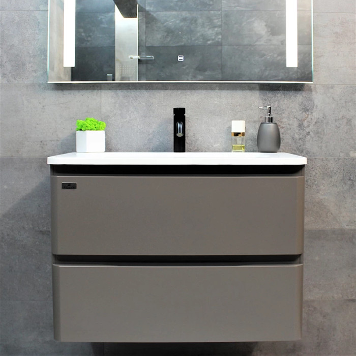Тумба с раковиной REXON Camelia RX195DG/100 Dark Grey