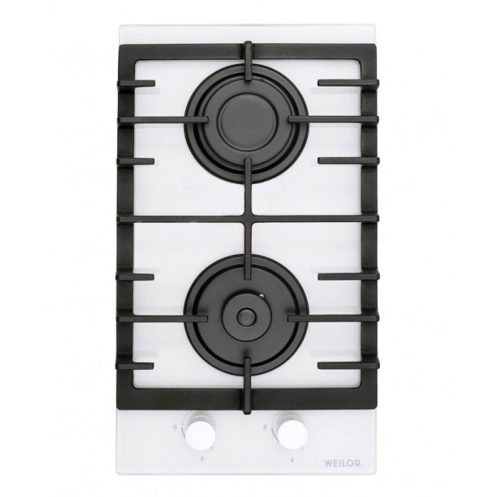 Поверхня газова Domino на склі WEILOR GG 306 WH