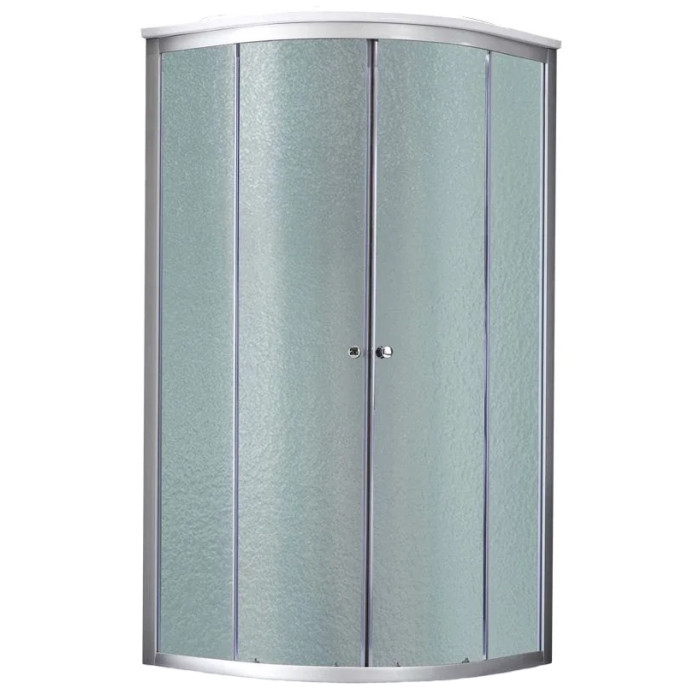 Душевой бокс Lidz Tani SB90x90.SAT.LOW.FR, стекло Frost 4 мм без поддона