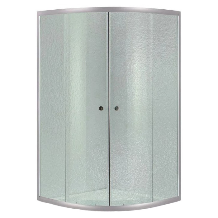 Душевая кабина Lidz Latwa SC80x80.SAT.LOW.FR, стекло Frost 4 мм (LLSC8080SATLOWFR2)
