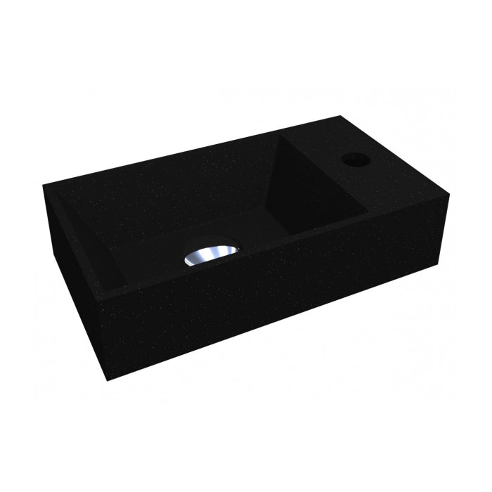 Умивальник Miraggio COPPER 400 BLACK MIRASTONE 0000957