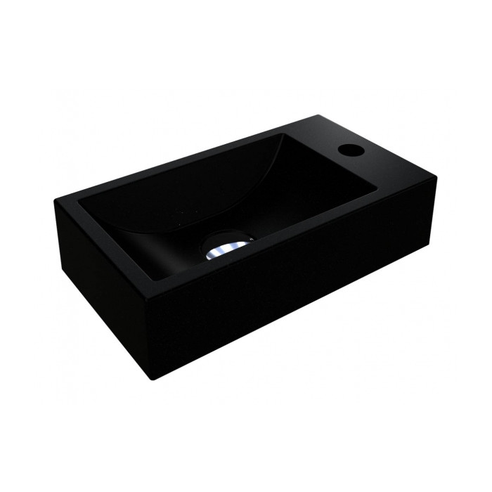 Умивальник Miraggio FARO L BLACK MIRASTONE 0000398