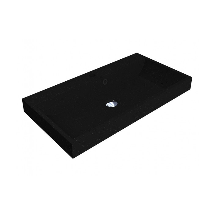 Умивальник Miraggio VARNA 800 BLACK MIRASTONE 0000452