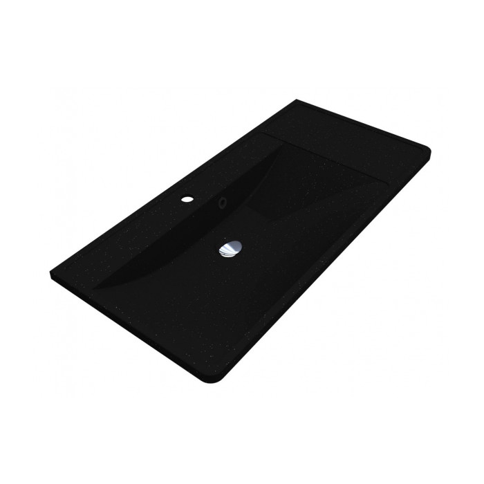 Умивальник Miraggio SACRAMENTO BLACK MIRASTONE 0000436
