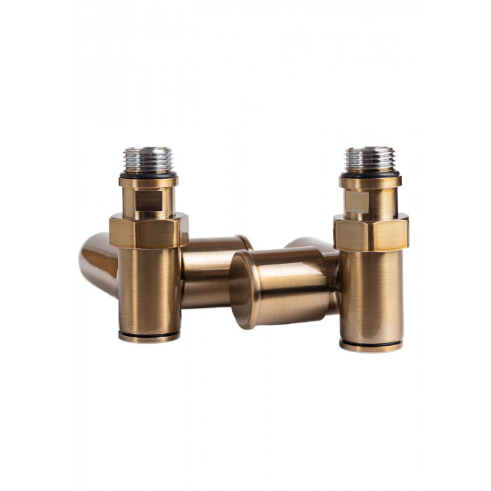 Кран кутовий під тен Navin 1/2"х1/2" бронза, 2 шт. 21-532430-2044