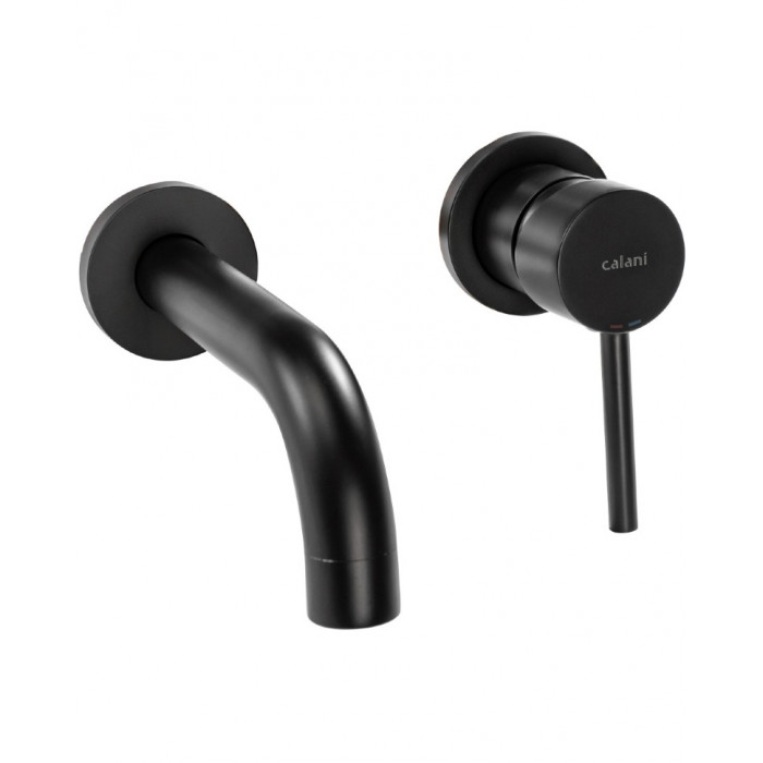 Смеситель для умывальника Calani Nexos скрытый монтаж, black (CAL-B0005)