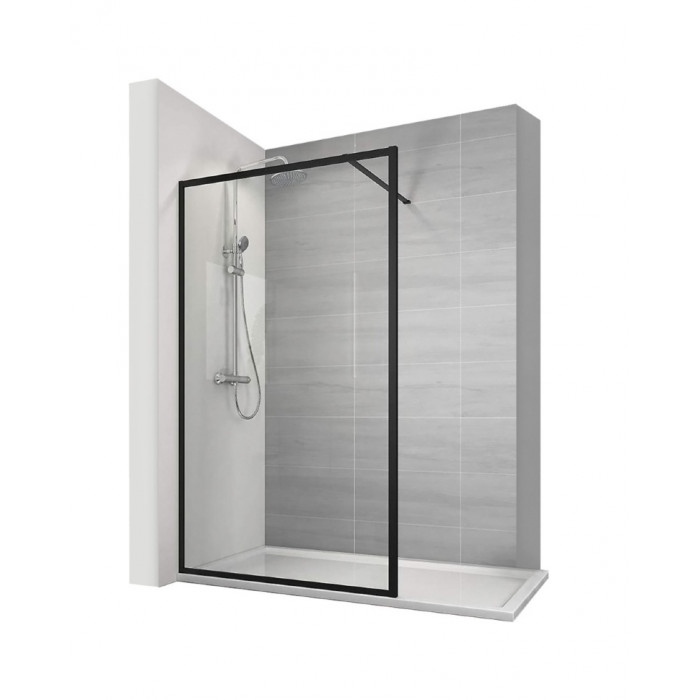 Душова стінка Calani Force 100x195 безпечне прозоре скло (CAL-K6007)