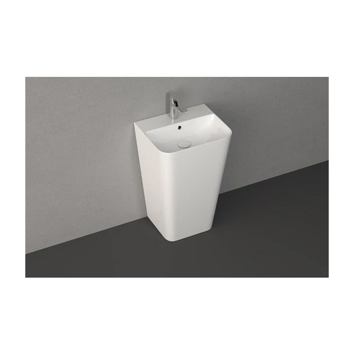 Умивальник Isvea Sott'aqua S&S 50x42 white підлоговий (10SQ37001)