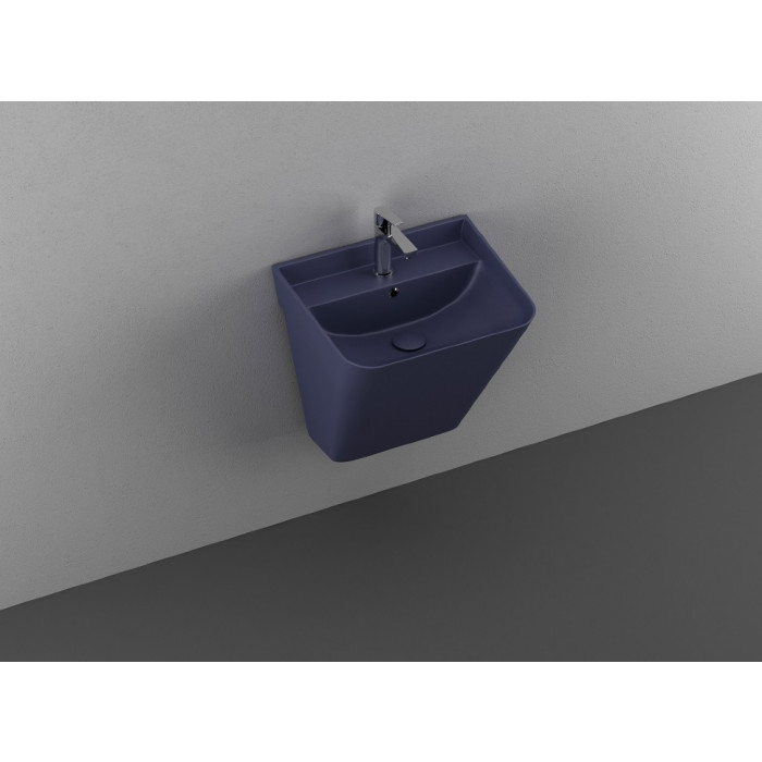 Умивальник Isvea Sott'Aqua S&S 50x42x51,5 blue підвісний (10SQ37002SV-2Z)