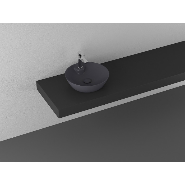 Умивальник Isvea SistemaY Soft 45x45 anthracite (10SY65045SV-2C)