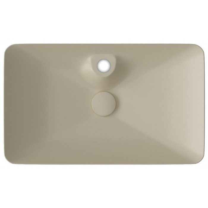 Умивальник Isvea SistemaY Clear 64,4x39,5 ivory matt (10SY50065SV-2K)