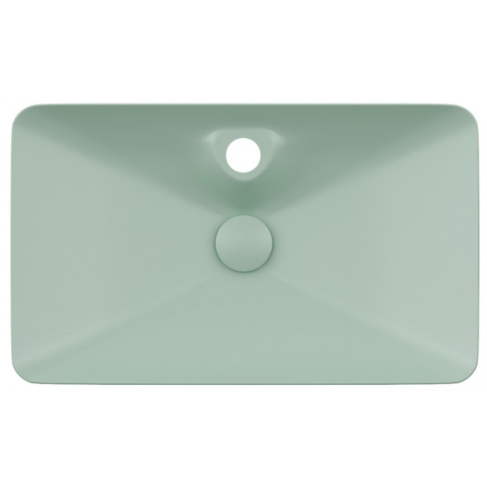 Умивальник Isvea SistemaY Clear 64,4x39,5 mint green (10SY50065SV-2T)